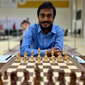 Sharjah Chess: Aravindh Chithambaram slips after loss