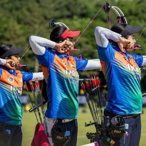 Archery World Cup: India women's team storm into final