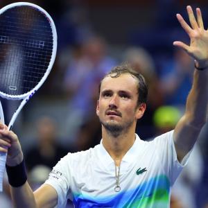 US Open: Medvedev restores order; Sinner advances