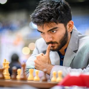 Chess Olympiad PIX: Gukesh, Arjun power India to win