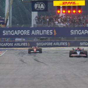 Unbelievable! Lizard causes F1 practice chaos