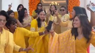 Ladki Wale! Team-mates Groove At Smriti's Haldi