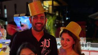 Guess Where Dhoni Partied On New Year's Eve?