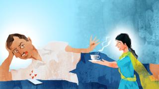 'Husband Fights About Money, Food'