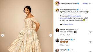 Maitreyi's Unforgettable Ghoonghat Moment!