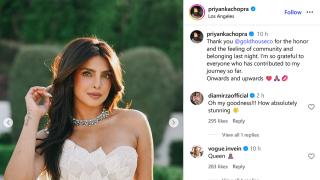 Everyone's Talking About Priyanka's Chikankari Gown!