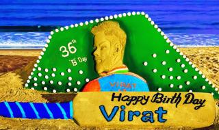 What A Grand Way To Celebrate Kohli, 36!