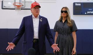 Trump, Melania Vote In Florida