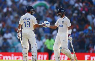 WTC Final, PIX: Kohli, Rahane keep hopes alive