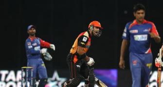IPL PHOTOS: Bowlers guide Sunrisers to victory over Delhi