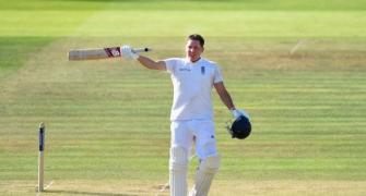 PHOTOS: England, India finely poised after Ballance ton