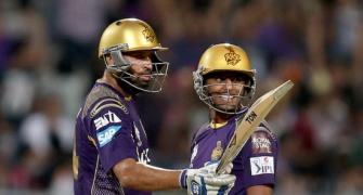 IPL PHOTOS: Yusuf slams fastest 50 to guide KKR to second spot