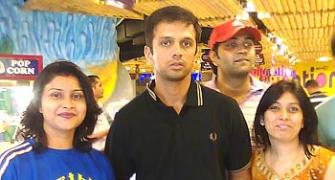 Spotted: Rahul Dravid in Bangalore