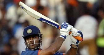 Dhoni first Indian captain to score ODI ton vs Aus