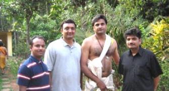 Spotted: Javagal Srinath in Sringeri (Karnataka)