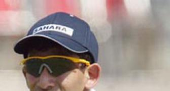 Agarkar fined for showing dissent