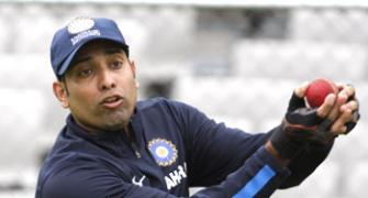 Hand injury rules Laxman out of second Test