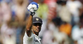 Dravid -- leading Indian batsman at Sabina Park