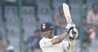 Photos (Day III): Tendulkar completes 15,000 Test runs