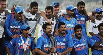 Images: India crush England, complete 5-0 series victory