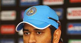 Dhoni takes dig at England's record in India