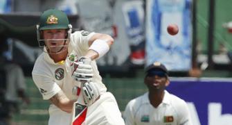 Clarke bats Australia towards safety