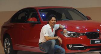 First look: Sachin Tendulkar launches BMW 328i