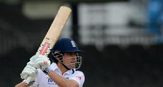 Warm-up tie: Cook puts England in command