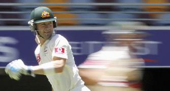Clarke credits team for showing character in first Test