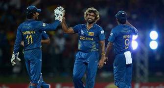 PHOTOS: Sri Lanka thrash England to enter semis