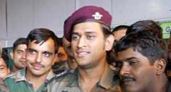 Dhoni skips Territorial Army Day parade