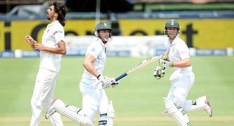 PHOTOS: India close in on win after Zaheer picks 300th Test scalp