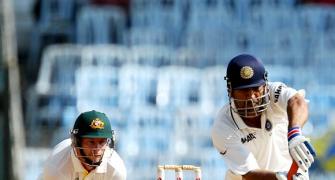 PHOTOS: Dhoni, Ashwin take India on brink of big win