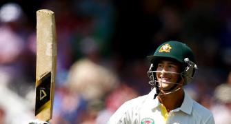 Ashes PHOTOS: Agar breaks Test record score for number 11