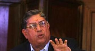 'Don't hound me,' Srinivasan tells media