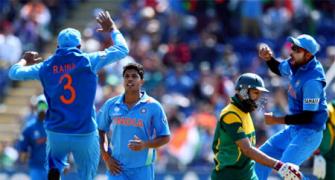 Dhawan's maiden ODI century helps India crush SA