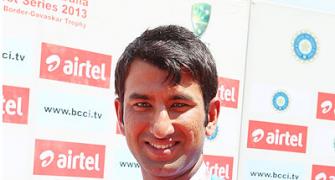 Cheteshwar should avoid the hook shot, says his father