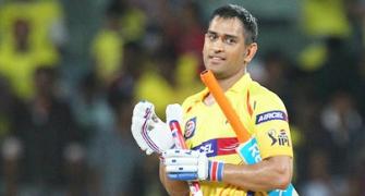 PHOTOS: Dhoni keeps focus by humming songs