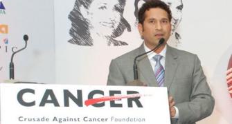 Sachin's 200th Test: Cancer foundation to help 200 children