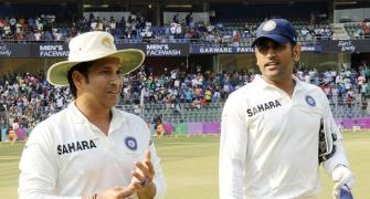 Thank you Sachin for being such a role model for all of us: Dhoni
