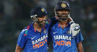 Great if me and Shikhar can match Sachin-Sourav pair: Rohit