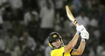 PHOTOS: Faulkner's late blast lifts Australia to victory in Mohali