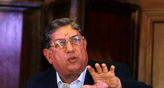 Neither am I disqualified nor can you push me out: Srinivasan