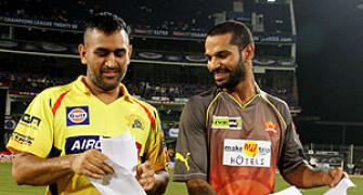 CLT20: Dhawan, Dhoni fined for slow over rate