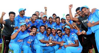 PHOTOS: India 'A' outclass Australia 'A' to win Quadrangular title