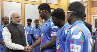 Modi salutes India's Blind World Cup-winning cricket team