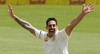 Fiery Johnson rips through South Africa's top order