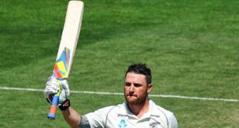 McCullum leads from the front as New Zealand bat India out