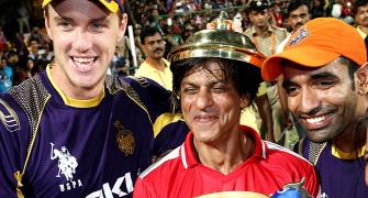PHOTOS: Kolkata Knight Riders, SRK celebrate IPL triumph in style