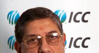 BCCI re-confirm Srinivasan's candidature for ICC chairman's post